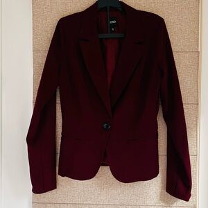 XOXO Burgundy Women's Blazer